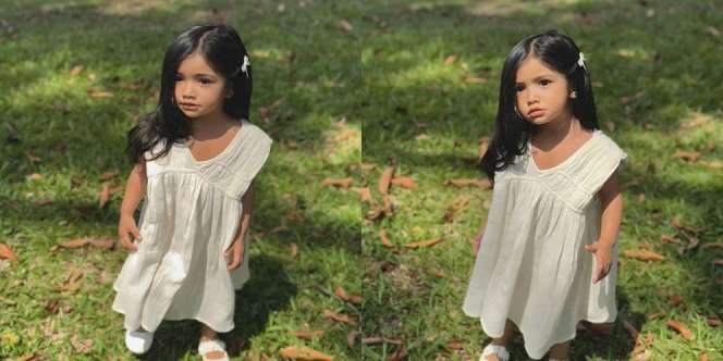 Ini Potret Baby Jema Anak Influencer Syafira Haddad, Rambut Hitamnya Jadi Sorotan - Dinilai Sudah Cocok Jadi Bintang Iklan Sampo! 