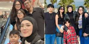 Potret Mulan Jameela Quality Time bareng Anak-anaknya, Sekeluarga Good-Looking Semua!