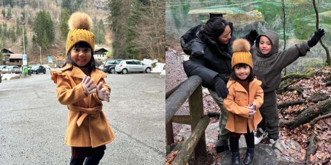 Ekspresi Lucu Chava Saat di Foto Rachel Vennya Bikin Gemes Banget, Ternyata Tidak Sesuai Briefing! 