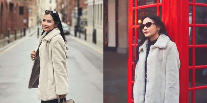 Selalu Tampil Stylish, Begini Gaya Prilly Latuconsina saat Jalan-Jalan di London