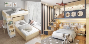 9 Desain Tempat Tidur Tingkat untuk Anak yang Estetik dan Penuh Warna