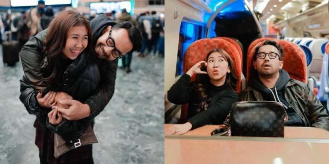 Honeymoon Lagi, Ini Potret Liburan Liburan Kiky Saputri dan Suami di London