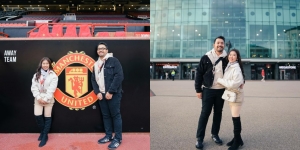 Deretan Potret Kiky Saputri dan Khairi yang Berkunjung ke Markas Besar Manchester United!