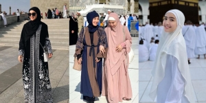 Cantik dan Elegan dengan Hijab, Deretan Style Gamis Febby Rastanty Selama Umroh Ini Bisa Kamu Jadikan Inspirasi! 