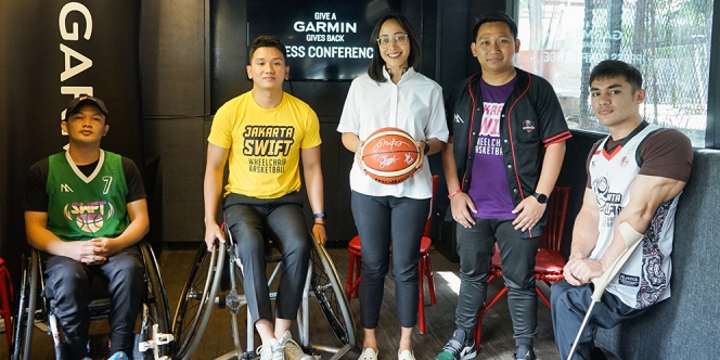 Garmin Kolaborasi dengan Jakarta Swift Wheelchair Basketball, Berdayakan Atlet Disabilitas dengan Teknologi Inovatif