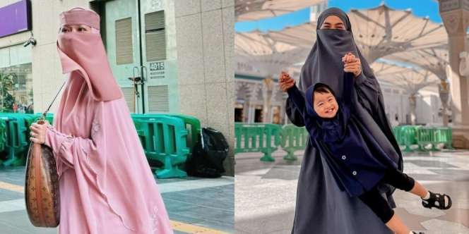 Deretan Selebriti Tanah Air yang Tampil Bercadar saat Umrah Tahun Baru, Siapa nih Favorit Kalian?