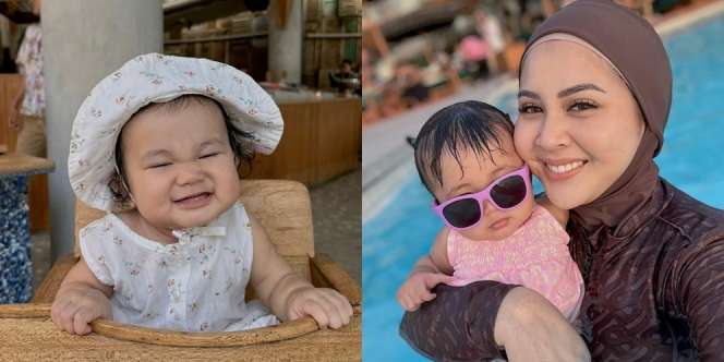 Imut Banget, Ini Potret Baby Aisha Anak Kesha Ratuliu yang Kayak Boneka