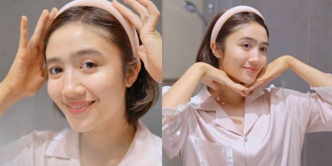 7 Potret Febby Rastanty Tanpa Makeup, Kulitnya Sehat dan Bening Banget~