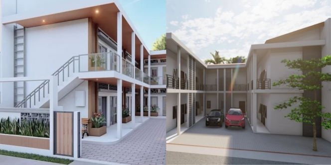 13 Desain Rumah Kost 2 Lantai di Lahan Sempit, Cocok untuk Investasi Masa Depan