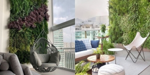 15 Ide Taman Vertikal di Balkon yang Rimbun dan Sejuk, Cocok untuk Apartemen atau Lahan Terbatas