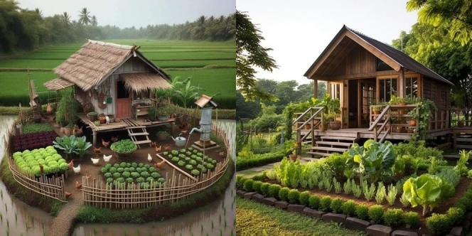 8 Desain Rumah Kebun yang Asri dan Nyaman Banget, Jadi Lebih Dekat dengan Alam