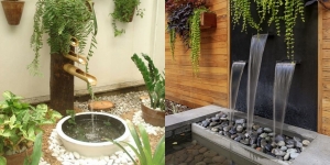 7 Desain Air Mancur Kecil Taman yang Cocok untuk Rumah Minimalis