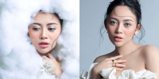 9 Potret Photoshoot Terbaru Rachel Vennya, Tampil Flawless Serba Putih Bak Putri Salju