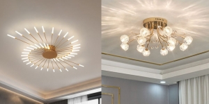 14 Desain Lampu Gantung Geometris Modern, Bikin Ruangan Jadi Estetik 