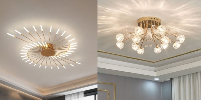 14 Desain Lampu Gantung Geometris Modern, Bikin Ruangan Jadi Estetik 