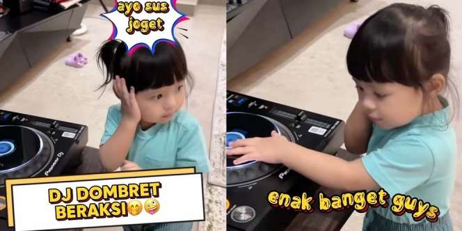 Deretan Potret Ameena Asyik Nge-DJ, Fix Turunan Aurel Hermansyah nih!