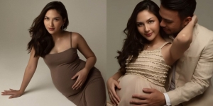 10 Potret Maternity Shoot Jessica Mila yang Tuai Pujian, Pamer Baby Bump Glowing Bareng Suami