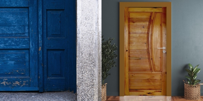 6 Cara Memperbaiki Pintu Rumah Keropos, Tampilan Seperti Baru Tanpa Harus Renovasi Total