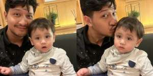 2 Bulan LDR, Ini Potret Pertemuan Aditya Zoni dengan Baby Zayn di Malaysia