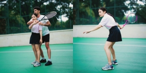 Bikin Baper, Ini Potret Prilly Latuconsina saat Main Tenis Bareng Reza Rahadian