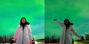 Penuh Perjuangan, Ini Potret Rachel Vennya yang Akhirnya Bisa Melihat Aurora di Norwegia