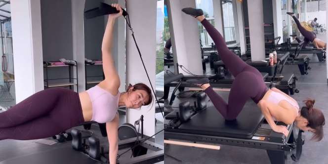 Punya Body Goals Idaman, Ini 8 Potret Gisella Anastasia saat Latihan Pilates