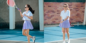 Deretan Gaya Kece Audi Marissa Latihan Tenis, Disebut Mirip Selena Gomez 