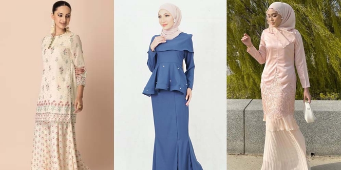 10 Model Baju Kurung Melayu Modern untuk Lebaran, Pengin Coba yang Mana nih?