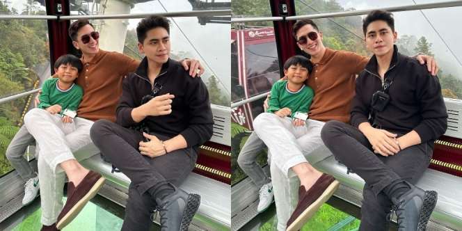 Potret Verrell Bramasta Liburan Bertiga Bareng Kedua Adiknya di Singapura, Sibling Goals Banget!