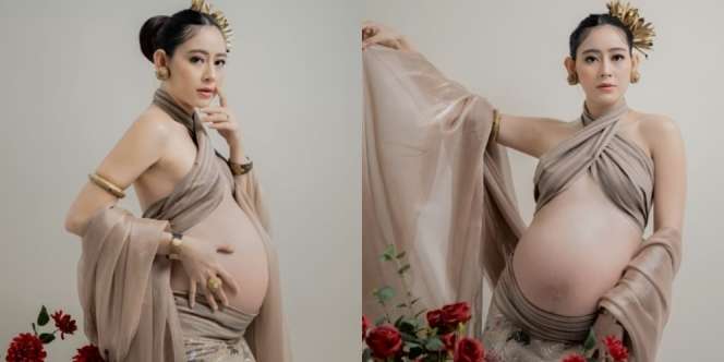 9 Potret Maternity Shoot Kedua Laura Theux yang Tuai Pujian, Baby Bump Glowingnya Jadi Sorotan