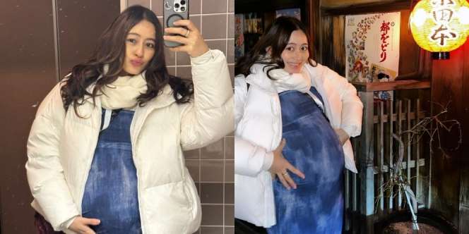 Gaya Laura Theux Selama Babymoon ke Jepang, Terus Pilih Jalan Kaki Meski Perut Makin Membesar