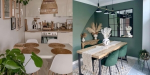 8 Desain Ruang Makan Minimalis Estetik Modern, Dekorasi Tropis sampai Ala Cafe!