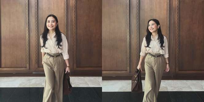 Deretan Foto Cantik Prilly Latuconsina Bergaya Outfit Semi Formal, Bisa Buat Inspirasi Busana Ngantor Nih!