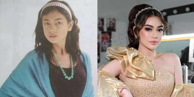 9 Foto Lawas Celine Evangelista, Pesonanya yang Dulu Baby Kini Barbie Banget