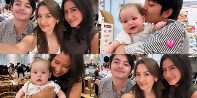 Momen Shenina Cinnamon dan Angga Yunanda Momong Kamari Anak Jennifer Coppen, Gemesin Banget!