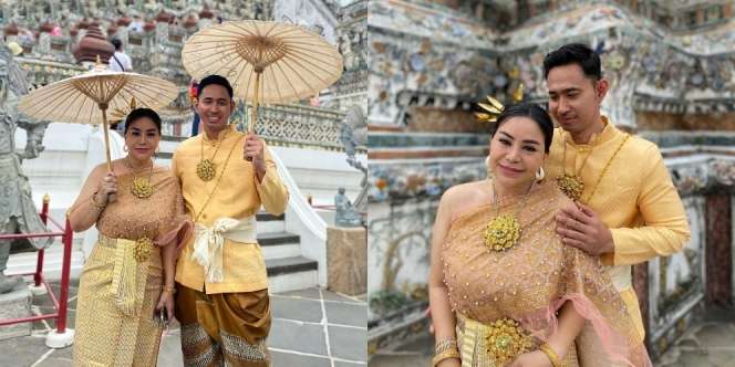 Gaet Berondong, Ini Deretan Foto Anisa Bahar Pamer Pacar Baru saat Liburan ke Thailand