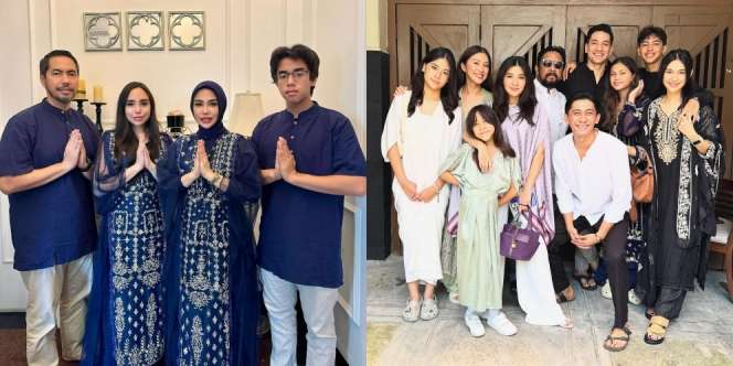 10 Foto Artis Non Muslim Ikut Rayakan Lebaran, Tunjukkan Indahnya Toleransi