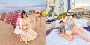Definisi Mommy Hits Sosialita, Ini Deretan Foto Shandy Aulia Ajak Baby Claire Liburan Lebaran di Dubai