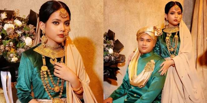 10 Foto Prewedding Putri Isnari yang Bertema Bollywood, Curi Perhatian Disebut Kajolnya Indonesia