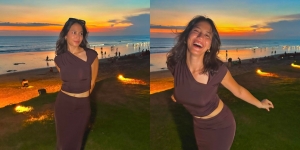 Foto Liburan Pevita Pearce di Bali, Kecantikannya Dipuji Kalahkan Sunset
