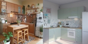 8 Rekomendasi Wallpaper Dinding untuk Dapur Minimalis Terbaru, Mulai dari yang Estetik Sampai yang Mewah Ada di Sini!