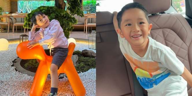 Deretan Foto Terbaru Davian, Anak  Kedua Ryana Dea yang Makin Ganteng Disebut Bak Aktor Korea