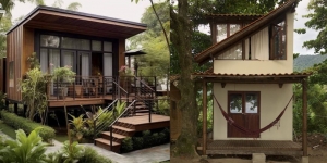 7 Desain Kabin di Kebun Sederhana dari yang Simpel sampai Modern