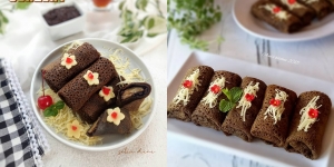 Resep Dadar Gulung Coklat Isi Pisang, Jajanan Pasar Super Lembut, Legit dan Menggugah Selera Banget