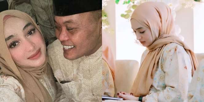 Foto Santyika Kekasih Sule saat Hadiri Pengajian Jelang Pernikahan Rizky Febian, Tampil Kompak Bareng Keluarga