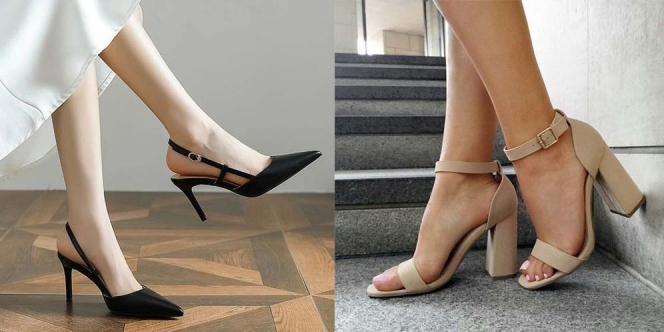 10 Rekomendasi Model Heels untuk Ngantor, Tampak Stylish Tapi Tetap Nyaman