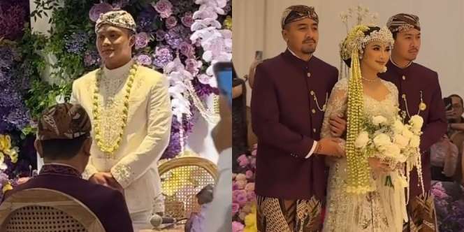 10 Foto Momen Akad Nikah Rizky Febian dan Mahalini yang Berlangsung Intimate