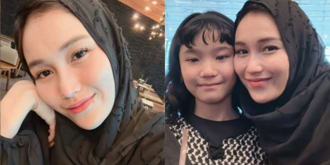 7 Foto Selfie Ayu Ting Ting Pakai Hijab, Makin Cantik Aja nih?!