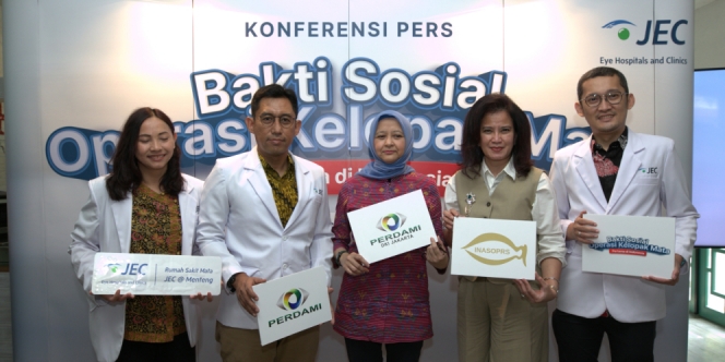 Pertama di Indonesia, JEC Berikan Tindakan Operasi Kelopak Mata Gratis untuk Masyarakat Umum