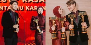 8 Foto Lesti Kejora dan Rizky Billar di Silet Awards 2024, Bahagia karena Borong Piala!